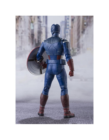 Figura de Acción Capitán América Bandai S.H.Figuarts 15cm