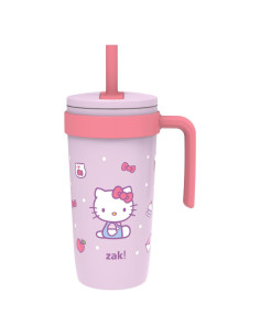 Taza de Viaje Zak Designs Hello Kitty 532ml Acero Inoxidable