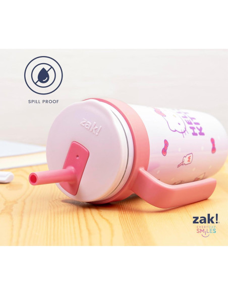 Taza de Viaje Zak Designs Hello Kitty 532ml Acero Inoxidable