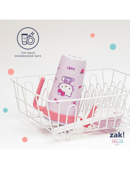 Taza de Viaje Zak Designs Hello Kitty 532ml Acero Inoxidable