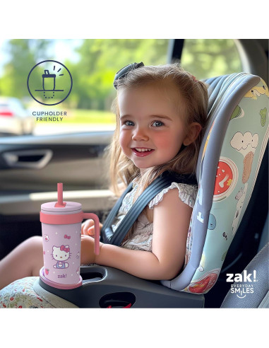 Taza de Viaje Zak Designs Hello Kitty 532ml Acero Inoxidable