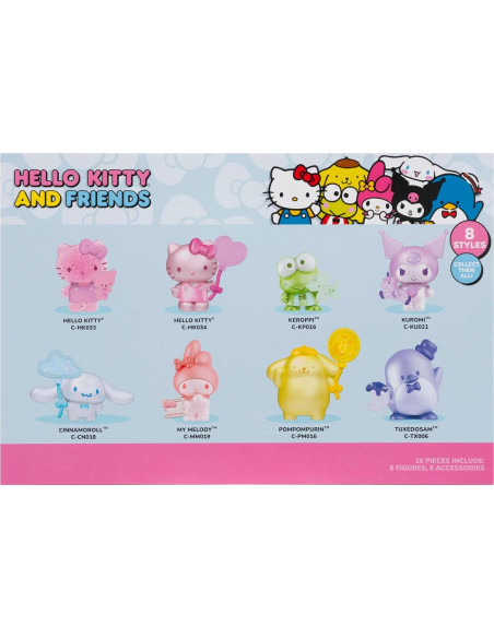 Paquete de Figuras Hello Kitty y Amigos 8-Pack Jazwares - 5.08 cm