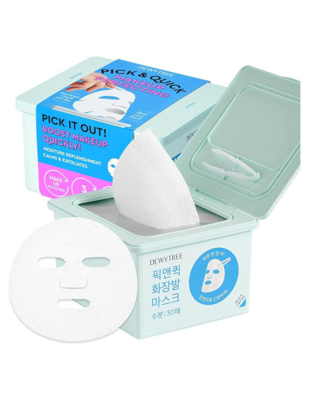 Mascarilla Hidratante DEWYTREE Aqua 30 Hojas con Ácido Hialurónico