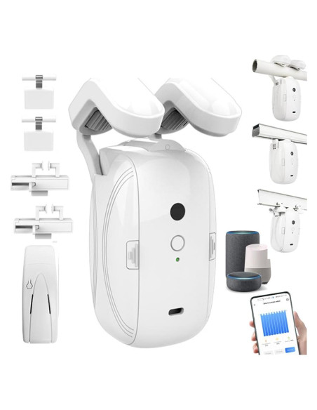 Apertura Automática Cortinas Inteligente OUGETHER 3 en 1 WiFi