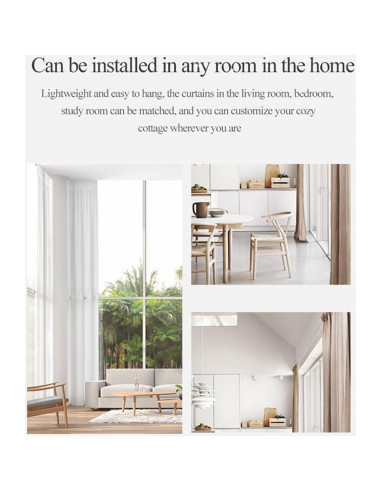 Apertura Automática Cortinas Inteligente OUGETHER 3 en 1 WiFi