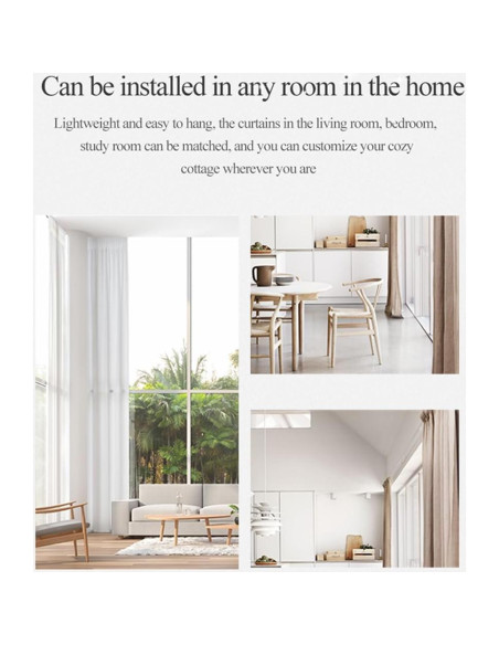 Apertura Automática Cortinas Inteligente OUGETHER 3 en 1 WiFi