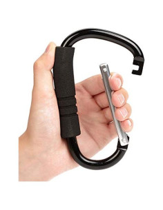 Ganchos para Cochecito Funbliss - Organizador de Bolsas Negro