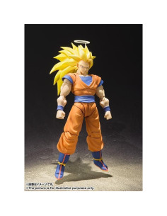 Figura de Acción S.H.Figuarts Super Saiyan 3 Son Goku Bandai 2