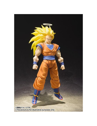 Figura de Acción S.H.Figuarts Super Saiyan 3 Son Goku Bandai