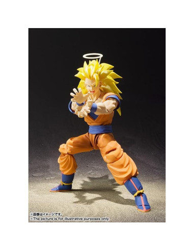Figura de Acción S.H.Figuarts Super Saiyan 3 Son Goku Bandai