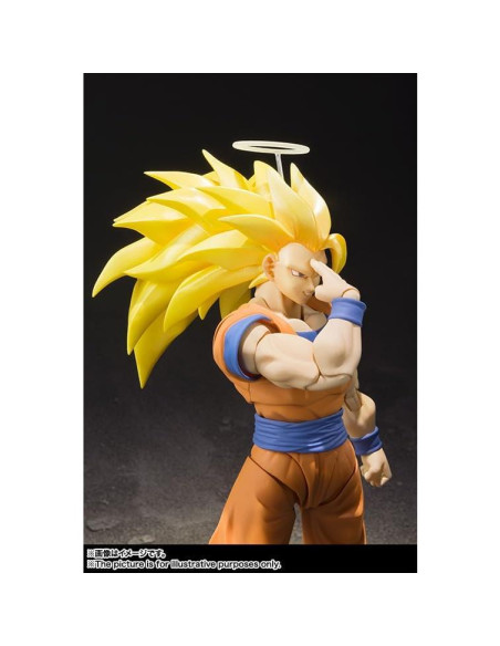Figura de Acción S.H.Figuarts Super Saiyan 3 Son Goku Bandai