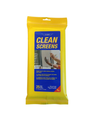 Toallitas Limpia Pantallas Ettore - 25 Unidades - Sin Pelusa