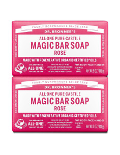 Jabón de Barra Pura-Castile Dr. Bronner - 2x142g Vegano