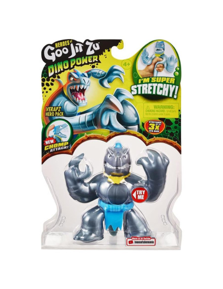 Figura de Acción Heroes de Goo Jit Zu Verapz Velociraptor