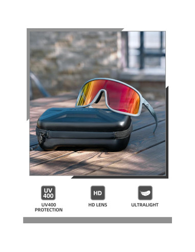 Gafas de Ciclismo Polarizadas ROCKBROS UV400 Unisex