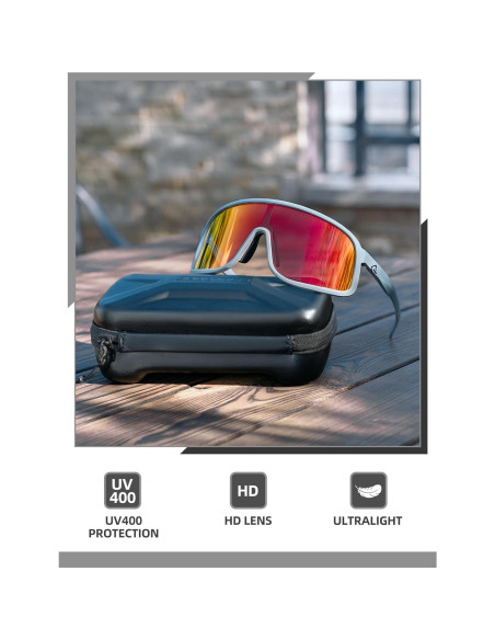 Gafas de Ciclismo Polarizadas ROCKBROS UV400 Unisex