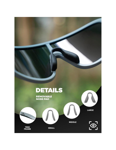 Gafas de Ciclismo Polarizadas ROCKBROS UV400 Unisex