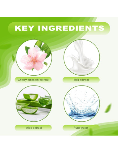 Toallitas Desmaquillantes Individuales Aloe Vera 50 Unidades