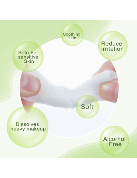 Toallitas Desmaquillantes Individuales Aloe Vera 50 Unidades Toallitas Desmaquillantes Individuales Aloe Vera 50 Unidades