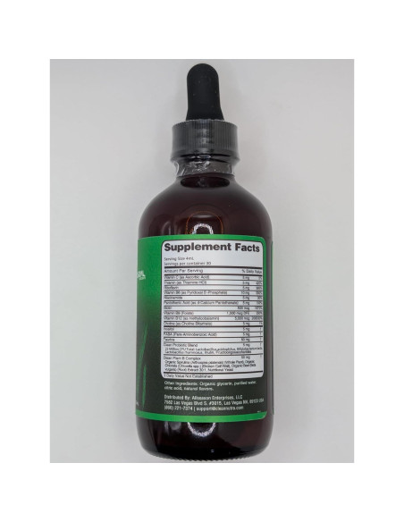 Gotas Líquidas Complejo de Vitaminas B Clean Nutra 45.4g