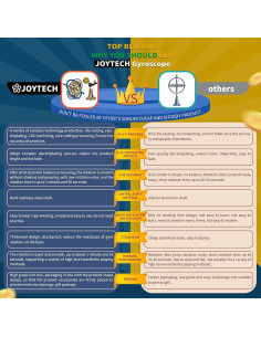 Giroscopio de Precisión Joytech AG002 Antigravedad Metal 62x88mm 2