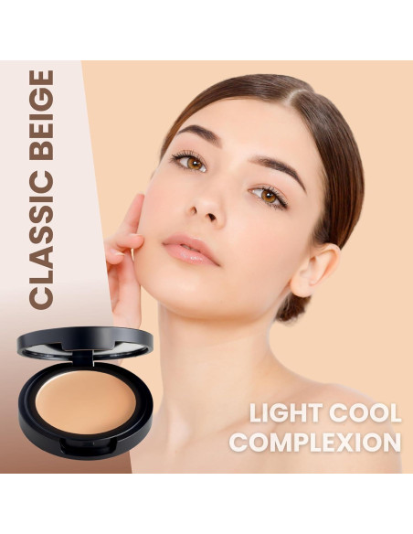 Base de Maquillaje HD POISE 3g Beige Clásico Hidratante