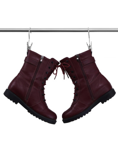 Clips de Colgar BEWISHOME 20 Pcs Antideslizantes Cromo