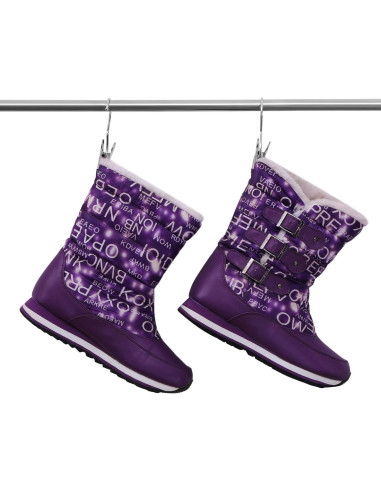 Clips de Colgar BEWISHOME 20 Pcs Antideslizantes Cromo