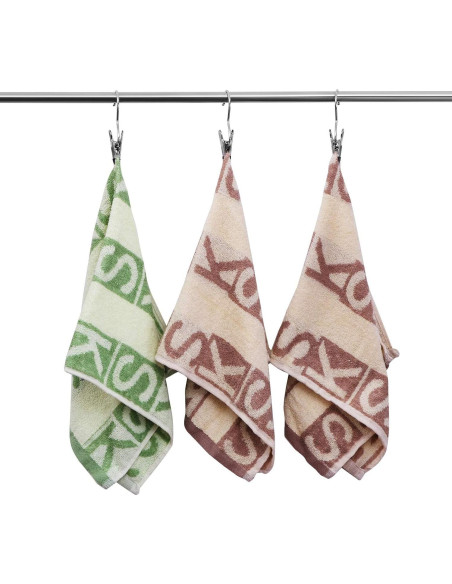 Clips de Colgar BEWISHOME 20 Pcs Antideslizantes Cromo