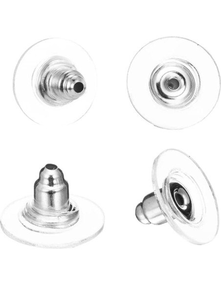 Resortes para Pendientes de Gancho DIYEAR - 344 Piezas de Goma