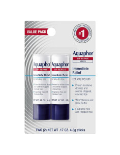 Bálsamo Labial Reparador Aquaphor, Hidratante 4.8g x2