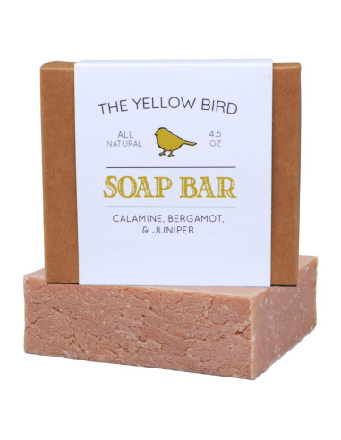 Jabón Natural de Calamina Yellow Bird 127g - Limpiador Orgánico