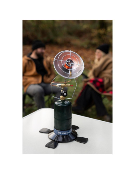 Calentador Radiante Portátil Stansport 3100 BTU Negro