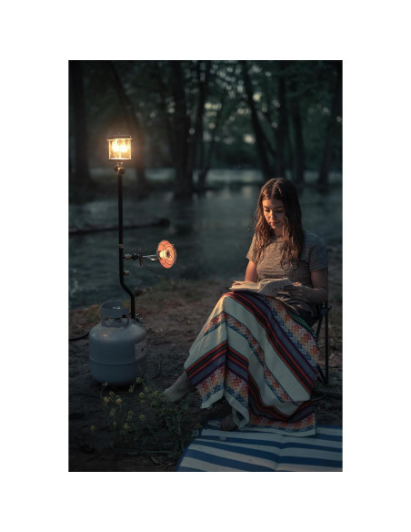 Calentador Radiante Portátil Stansport 3100 BTU Negro