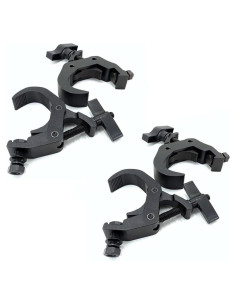 4Pack Ganchos Abrazadera Iluminación Feleolibe 440kg 4-5cm