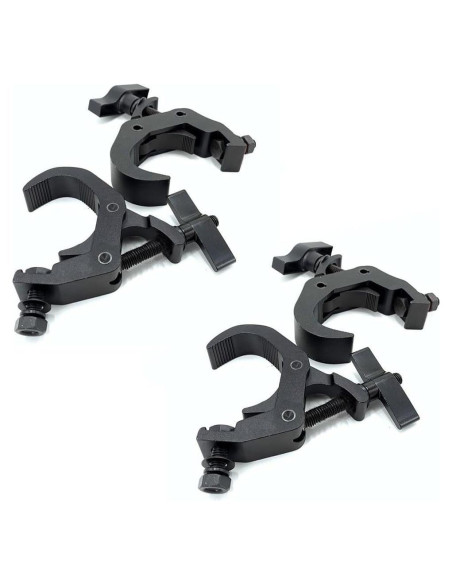 4Pack Ganchos Abrazadera Iluminación Feleolibe 440kg 4-5cm