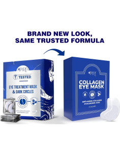 Parche para Ojos LA PURE Colágeno Hidratante 15ct 2