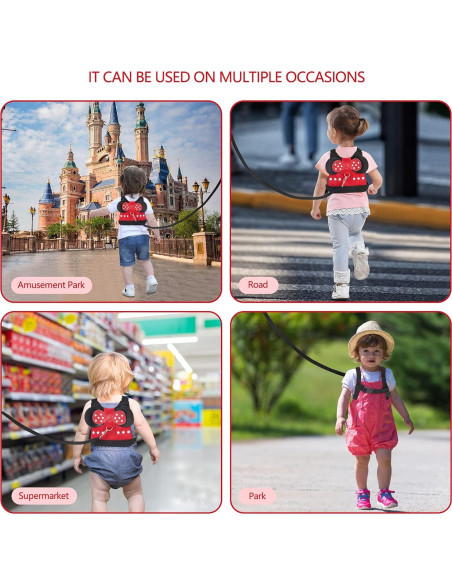 Arnés de Seguridad para Niños Pequeños con Correa - FB-MN02