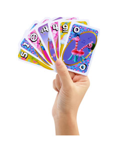 Juego de Cartas UNO Trolls 3 - Mattel - Para 2 a 10 Jugadores 2