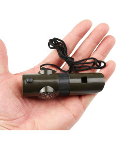 Silbato de Emergencia Splendorflying SFV09001 Verde Militar 2