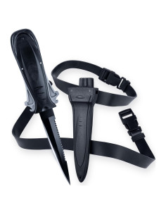 Cuchillo de Buceo Diximus DX-DiveKnife con Funda y Correa