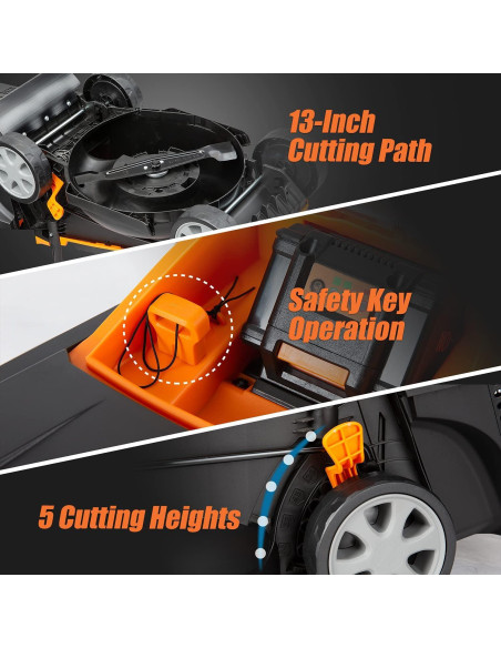 Cortacésped y Desmalezadora LawnMaster 24V 33-cm Combo con Baterías