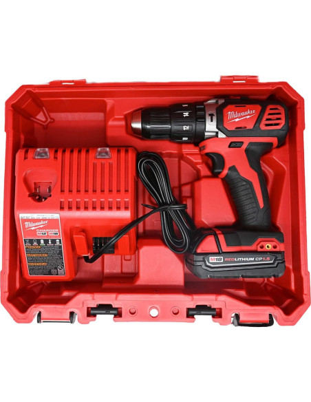 Martillo Taladro Inalámbrico Milwaukee M18 1/2" 500 in-lbs