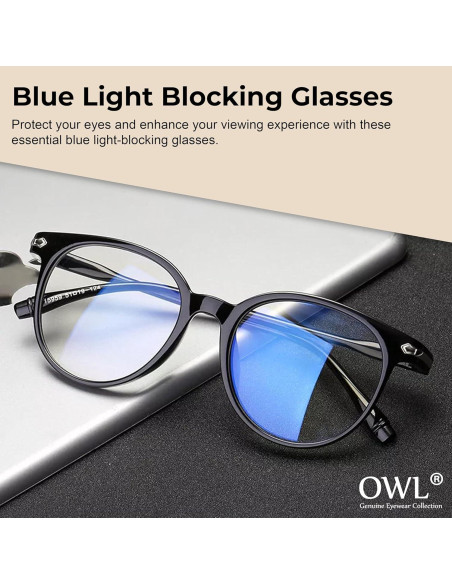 Gafas Anti Luz Azul OWL UV400 - Paquete de 3 Unidades