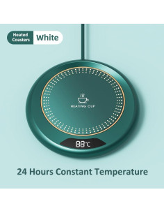 Calentador de Tazas USB YONGYUN Verde 3 Temperaturas 20W 2