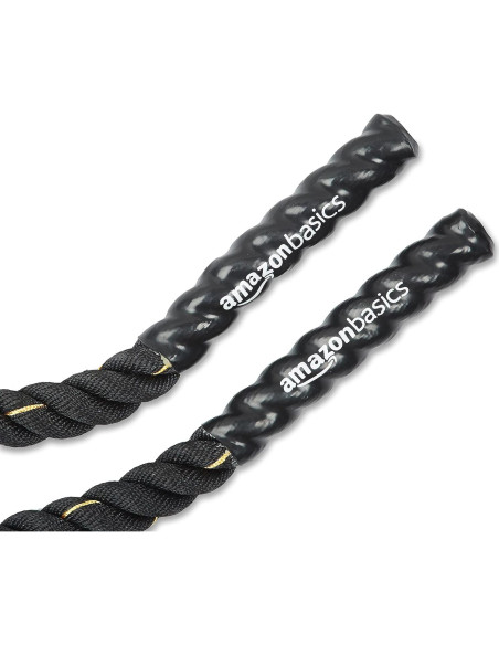 Cuerda de Batalla Amazon Basics 1.5" x 9.14m para Ejercicio