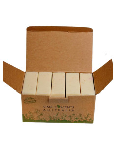 Jabón Natural Aromatizado Almendra Aromas Simples 99g 5 Barras