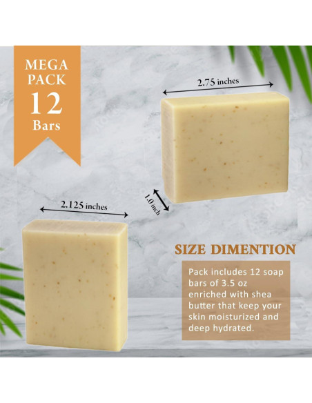 Jabón Natural Aromatizado Almendra Aromas Simples 99g 5 Barras