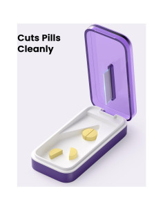 Cortador de Pastillas 2PCS SevenYing - Divisor Afilado y Portátil 2
