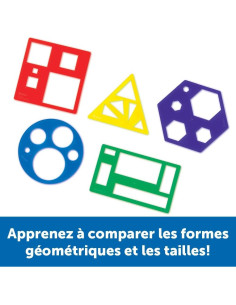Conjunto de Plantillas Geométricas Learning Resources - 5 Piezas 2